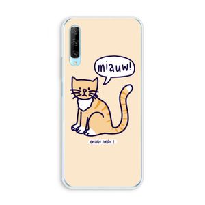 Miauw: Huawei P Smart Pro Transparant Hoesje