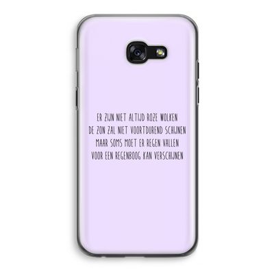 Regenboog: Samsung Galaxy A5 (2017) Transparant Hoesje