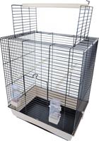 Interzoo vogelkooi Big Ara zwart/beige - Gebr de boon