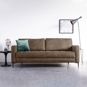 Sevn Bank 'Toscane' 3-zits, kleur Taupe