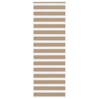 Zebra Blind 80x230 cm stofbreedte 75,9 cm polyester zandbruin