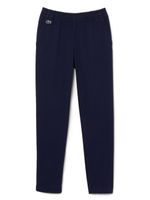 Lacoste Kids pantalon en gabardine à coupe stretch - Bleu