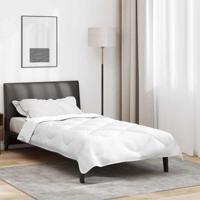 VidaXL Winter dekbed wit 240 x 222 x 5 cm polyester