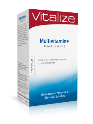 Vitalize Multivitamine Compleet At/m Z 60Tabletten Vitalize Multivitamine Compleet At/m Z 60Tabletten