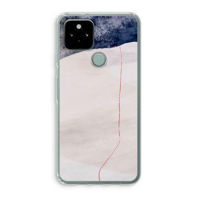 Stone White: Google Pixel 5 Transparant Hoesje
