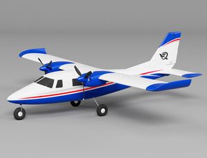 XFLY P68 Twin 850MM Wingspan ARTF - Blauw