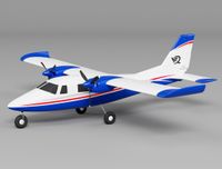XFLY P68 Twin 850MM Wingspan ARTF - Blauw - thumbnail