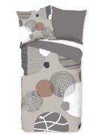 Good Morning Dekbedovertrek "" - Grijs - (200x200 cm) - Katoen