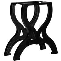 Salontafelpoten 2 st X-frame gietijzer
