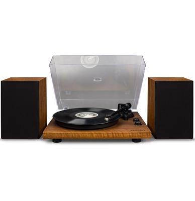 Crosley C62 Platenspeler Met Ingebouwde Versterker En Stereo Speakers - Walnut