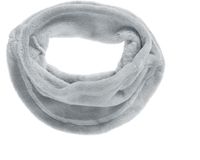 Playshoes cuddly fleece sjaal uni grijs Maat - thumbnail