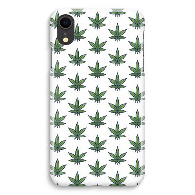 Weed: iPhone XR Volledig Geprint Hoesje