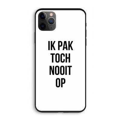 Ik pak nooit op: iPhone 11 Pro Biologisch afbreekbaar hoesje