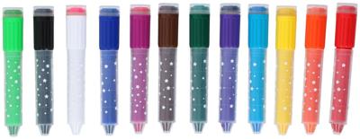 Creative kids 12 Stuks zijdewasco&apos;s met stempel