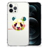 iPhone 12 Pro Max Stevig | Bumper Hoesje | Panda Color