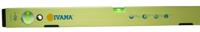 Ivana Goldline magnetische waterpas met 2 libellen - 150 cm Ivana Goldline magnetische waterpas met 2 libellen - 150 cm