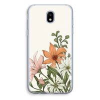 Floral bouquet: Samsung Galaxy J5 (2017) Transparant Hoesje