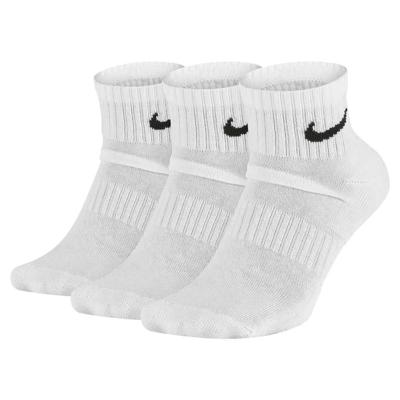 Nike Everyday Cushioned Sportsokken Halfhoog 3-Pack Wit Nike Everyday Cushioned Sportsokken Halfhoog 3-Pack Wit