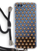 Poop emoji: Honor 10 Transparant Hoesje met koord