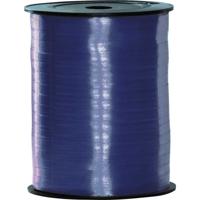 Sierlint of cadeaulint - blauw - dun - 500 meter x 0.5 cm - Feestartikelen en versiering