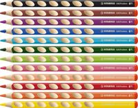 STABILO EASYcolors, ergonomisch kleurpotlood, rechtshandig, etui met 12 kleuren - thumbnail