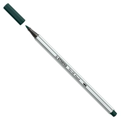 Stabilo pen 68 brush 63 aarde groen