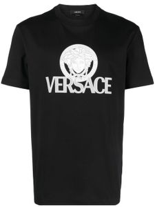 Versace t-shirt à imprimé Medusa - Noir