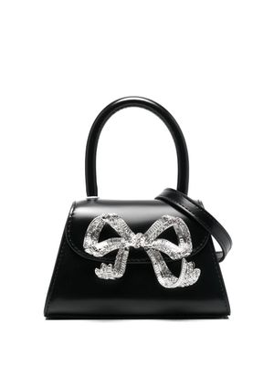 Self-Portrait sac à main The Bow - Noir