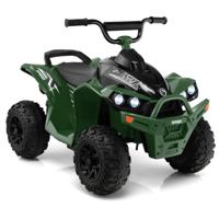 12V Elektrische Quad Oplaadbaar Voertuig met Hoge/Lage Snelheid Comfortabele Stoel Brede Wielen Realistische Koplampen