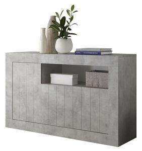 Dressoir Urbino 138 cm breed in grijs beton