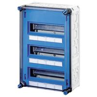 Hensel 2000613 Mi 1335 Kleine verdeelkast Opbouw (op muur) Aantal groepen: 36 Aantal rijen: 3 Inhoud: 1 stuk(s)