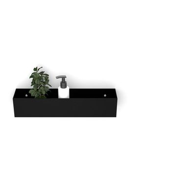 Looox Colour shelf box Special BoX rechthoek 30x10x10cm zwart mat cshbox30mz