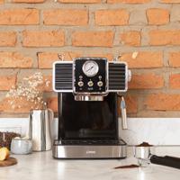 Livoo Livoo Espressomachine met melkopschuimer 1350 W 1,5 L zwart