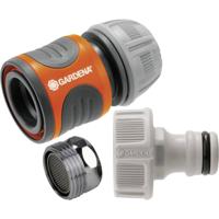 GARDENA 18285-20 neu Kunststof Kraanaansluiting Steekkoppeling, 13 mm (1/2) Ø, 15 mm (1/2) Ø, 24,2 mm (3/4) binnendraad, 26,44 mm (3/4) buitendraad, M22 - thumbnail