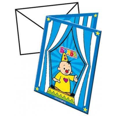 Bumba kinderfeestje uitnodigingen 16x stuks - Feestartikelen - karton - verjaardag in thema Bumba kinderfeestje uitnodigingen 16x stuks - Feestartikelen - karton - verjaardag in thema