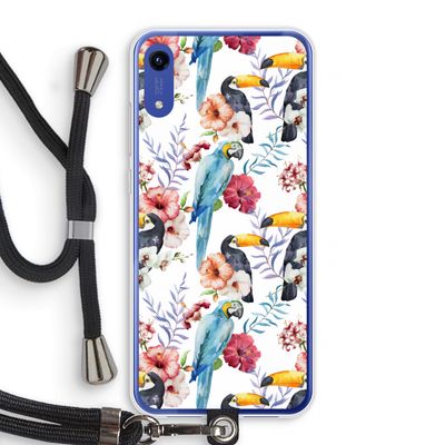 Bloemen tukan: Honor Play 8A Transparant Hoesje met koord