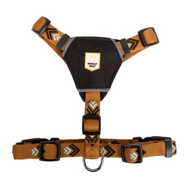 WOOLLY WOLF Hondentuig Explorer, woodland, Maat: S