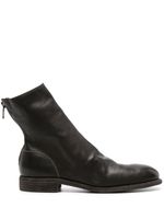 Guidi bottines zippées 986 - Marron