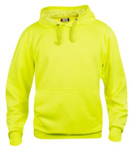 Clique 021031 Basic Hoody - Signaalgeel - M