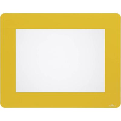 Durable 180804 Vloermarkeringshoes A4, verwijderbaar Geel 10 stuk(s) (b x h) 401 mm x 314 mm