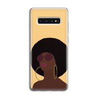 Golden hour: Samsung Galaxy S10 4G Transparant Hoesje