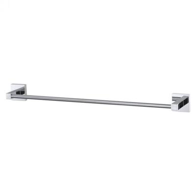 Enkele handdoekhouder Haceka Mezzo | Wandmontage | 61 cm | RVS | Rond | Chroom