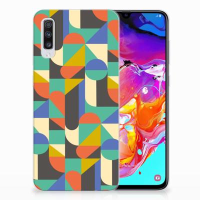 Samsung Galaxy A70 | TPU bumper | Funky Retro