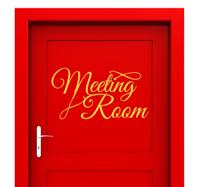 Meeting Room Muursticker