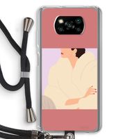 Cosy: Xiaomi Poco X3 NFC Transparant Hoesje met koord Cosy: Xiaomi Poco X3 NFC Transparant Hoesje met koord