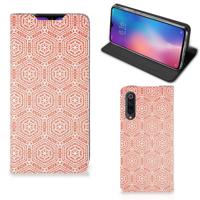 Xiaomi Mi 9 | Hoesje met Magneet | Pattern Orange