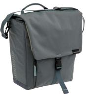 Enkele fietstas New Looxs Tulum 16 liter 35 x 17 x 37cm - groen/grijs