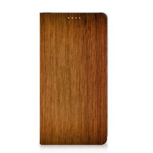 Samsung Galaxy S23 Plus Book Wallet Case Donker Hout