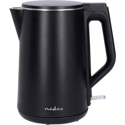 Nedis KAWK361EBK Waterkoker Controlelampje Aantal/Volume: 1.5 l Zwart