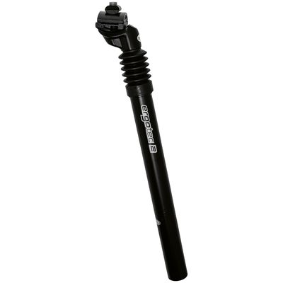 Ergotec Zadelpen verend ø31.6mm / 350mm 40/95 - zwart
